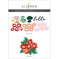 Altenew - Craft-A-Flower: Primrose Blossom Layering Die Set 