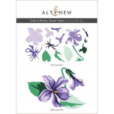 Altenew - Craft-A-Flower: Sweet Violet Layering Die Set