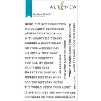 Altenew - Sentiment Strips 3 Stamp Set
