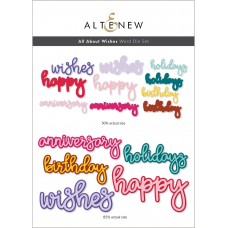 Altenew - All About Wishes Word Die Set