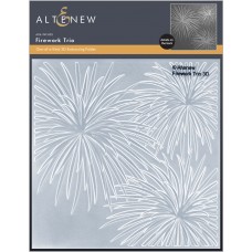 Altenew - Firework Trio 3D Embossing Folder