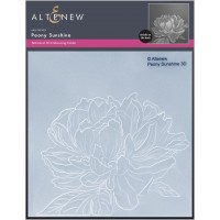 Altenew - Peony Sunshine 3D Embossing Folder