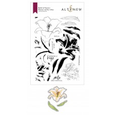 Altenew - Build-A-Flower: Queen of the Lilies Layering Stamp and Die Set