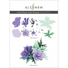 Altenew - Craft-A-Flower: Orion Geranium Layering Die Set 