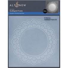 Altenew - Scalloped Frame 3D Embossing Folder