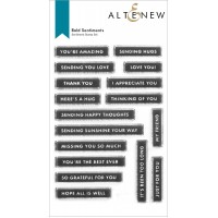 Altenew - Bold Sentiments Stamp Set