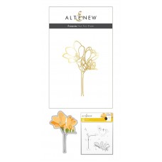 Altenew - Freesia Hot Foil Plate and Die and Stencil Bundle