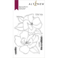 Altenew - Paint-A-Flower: China Rose Outline Stamp Set
