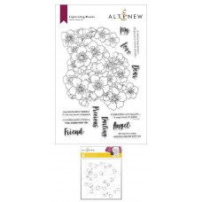 Altenew - Captivating Blooms Stamp and Stencil Bundle