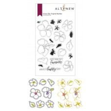 Altenew - Linear Life: Tropical Garden Stamp, Die and Hot Foil Plate Bundle