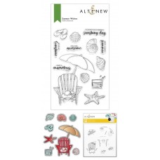 Altenew - Summer Wishes Stamp and Die and Stencil Bundle