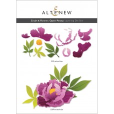 Altenew - Craft-A-Flower: Open Peony Layering Die Set 