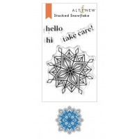 Altenew - Stacked Snowflake Stamp and Die Bundle