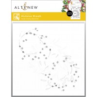Altenew - Mistletoe Wreath Simple Coloring Stencil Set (3 in 1)