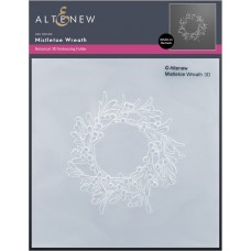 Altenew - Mistletoe Wreath 3D Embossing Folder