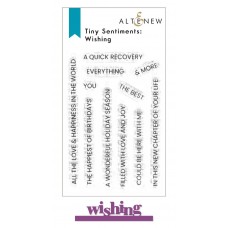 Altenew - Tiny Sentiments: Wishing Stamp and Die Bundle