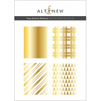 Altenew - Tiny Festive Patterns Hot Foil Plate Set (4 in 1)
