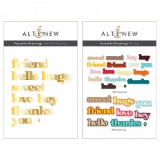 Altenew - Versatile Greetings Hot Foil Plate and Die Bundle