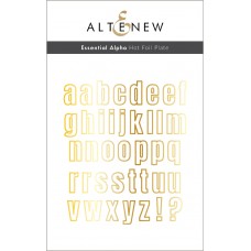 Altenew - Essential Alpha Hot Foil Plate