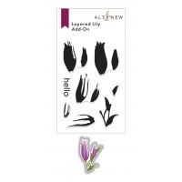 Altenew - Layered Lily Add-On Stamp and Die Bundle