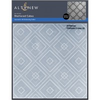 Altenew - Shattered Cubes 3D Embossing Folder