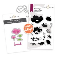 Altenew - Mini Delight: Wildly Loved Stamp and Die Set