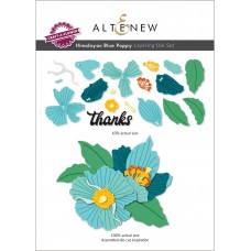 Altenew - Craft-A-Flower: Himalayan Blue Poppy Layering Die Set 