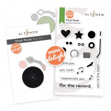 Altenew - Mini Delight: Vinyl Style Stamp and Die Set