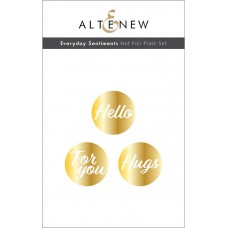 Altenew - Everyday Sentiments Hot Foil Plate Set
