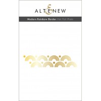 Altenew - Modern Rainbow Border Hot Foil Plate