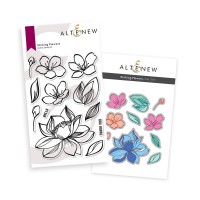 Altenew - Striking Flowers Stamp and Die Bundle