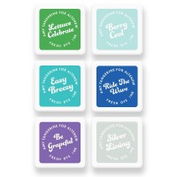 Altenew - Ocean Dreams Fresh Dye Ink 6 Mini Cube Set