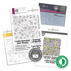Altenew - Craft Your Life Project Kit: Zero-Waste Flowery Pattern
