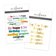 Altenew - Versatile Greetings 2 Hot Foil Plate and Die Bundle