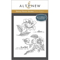 Altenew - Dainty Flower Garden Press Plates