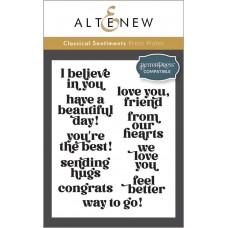 Altenew - Classical Sentiments Press Plates