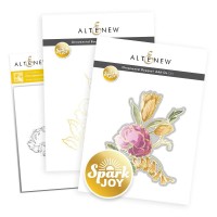 Altenew - Spark Joy: Ornamental Bouquet and Add-on Die Bundle