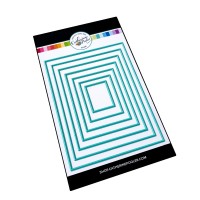 Catherine Pooler - Rectangle Frames Hot Foil Plates