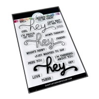 Catherine Pooler - Hey, Hey, Hey Sentiments Stamp Set