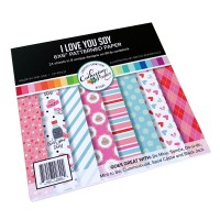 Catherine Pooler - I Love You Soy Patterned Paper