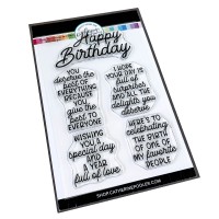 Catherine Pooler - Inside Out Birthday Sentiments Stamp Set