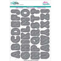 Carlijn Design - Snijmallen - Outline Alfabet