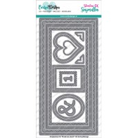 Carlijn Design - Snijmallen DL Slimline kaart