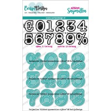 Carlijn Design - Dies - Alphabet Typewriter Numbers