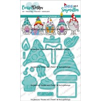 Carlijn Design - Snijmallen - Gnome set 2 feest