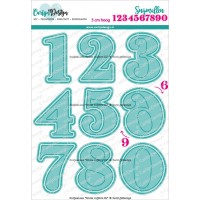 Carlijn Design - Standalone snijmallen - Grote cijfers XL