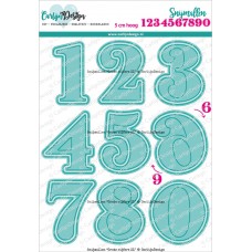 Carlijn Design - Standalone dies - Grote cijfers XL