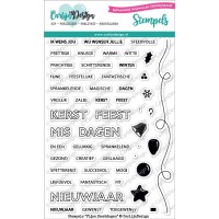 Carlijn Design - Stempels Fijne feestdagen