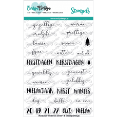Carlijn Design - Stamps Modern Christmas (Dutch)