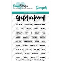 Carlijn Design - Stempels - Extra tekstjes